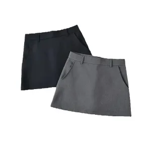 Obsidian Phoenix A-Line Mini Skirt