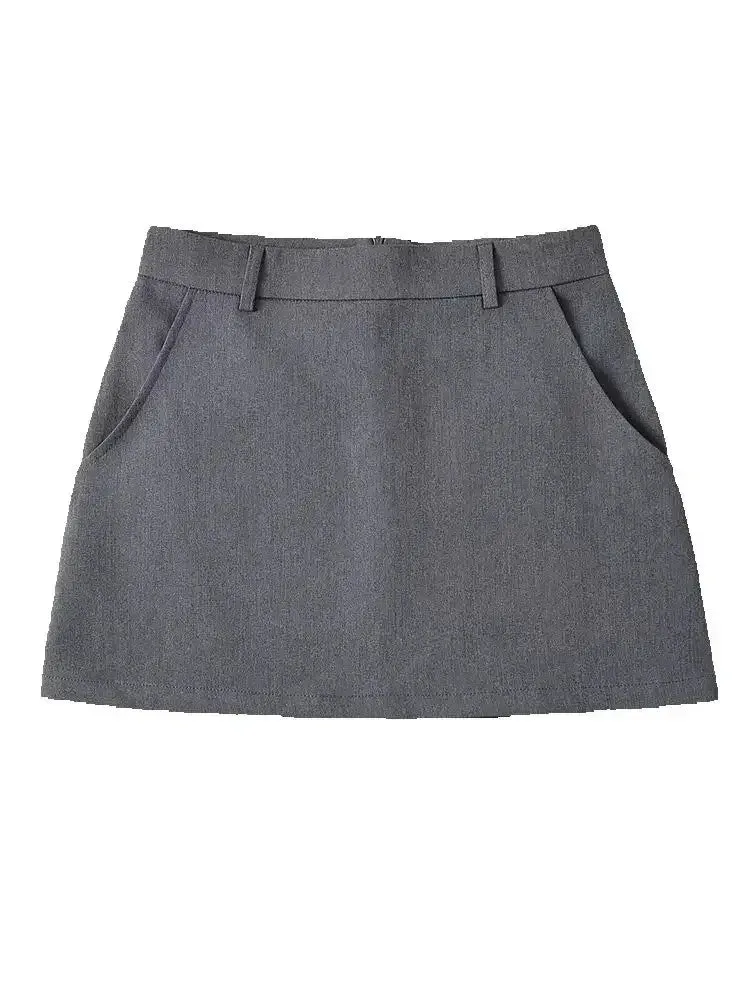 Obsidian Phoenix A-Line Mini Skirt