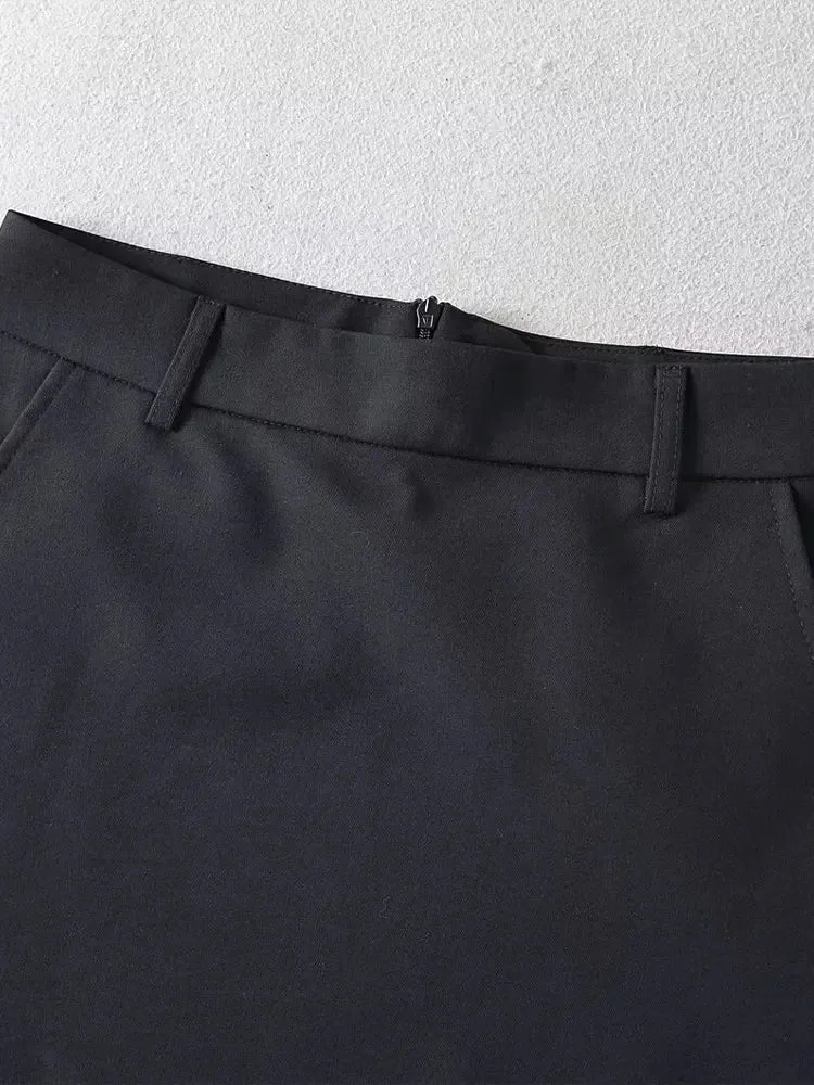 Obsidian Phoenix A-Line Mini Skirt