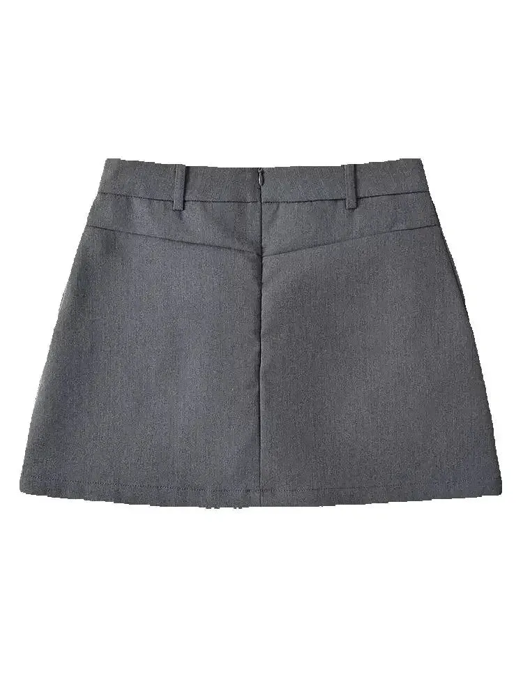 Obsidian Phoenix A-Line Mini Skirt