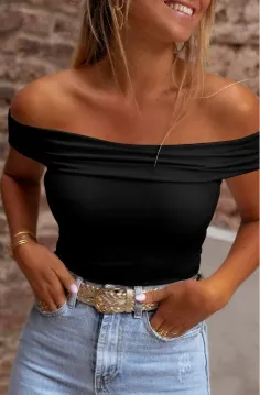Off-Shoulder Elegance Top