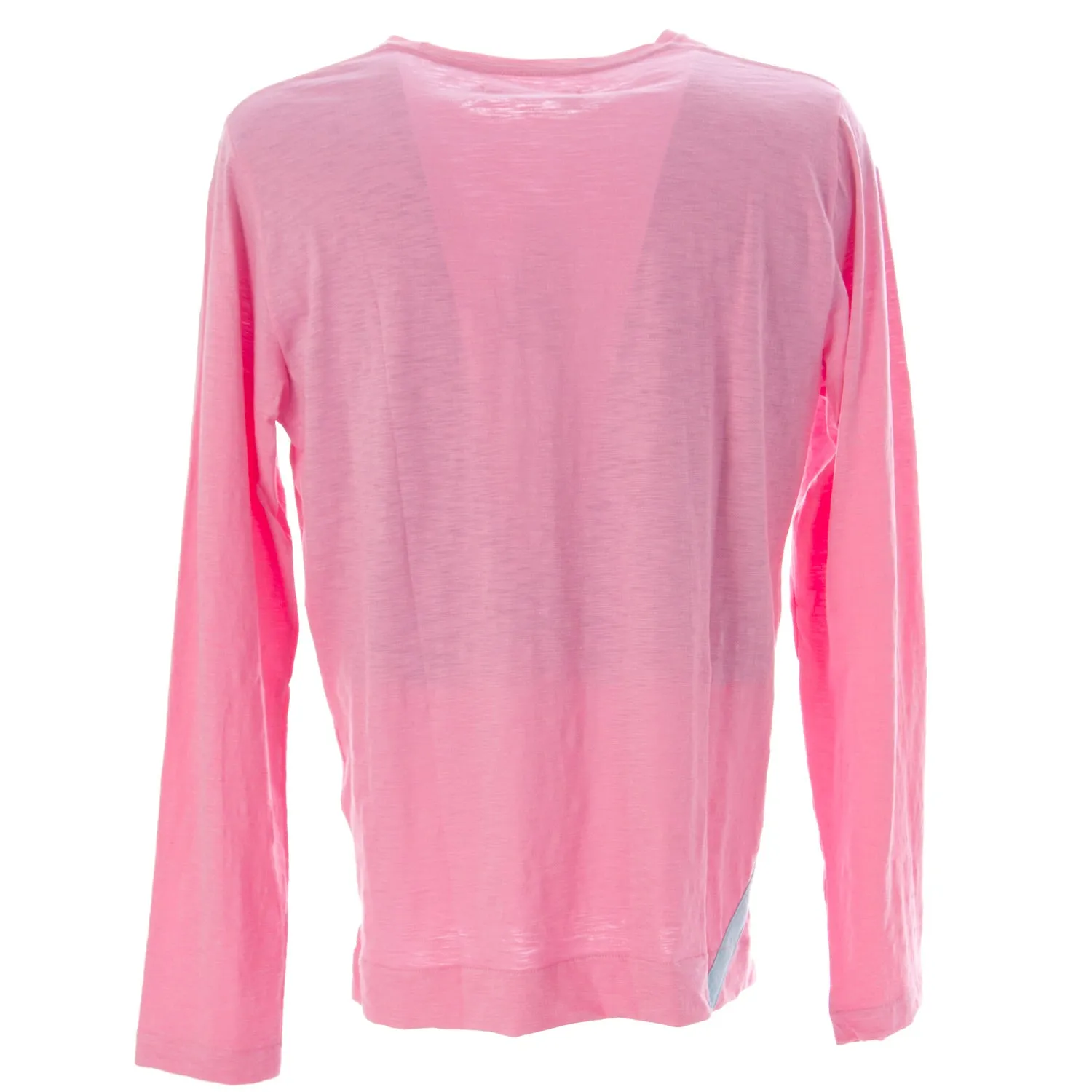 OLASUL Men's Pink Caracol Long Sleeve T-Shirt $70 NEW