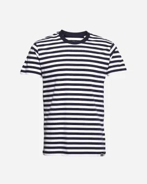Organic Midi Thorlino Tee - Navy/White