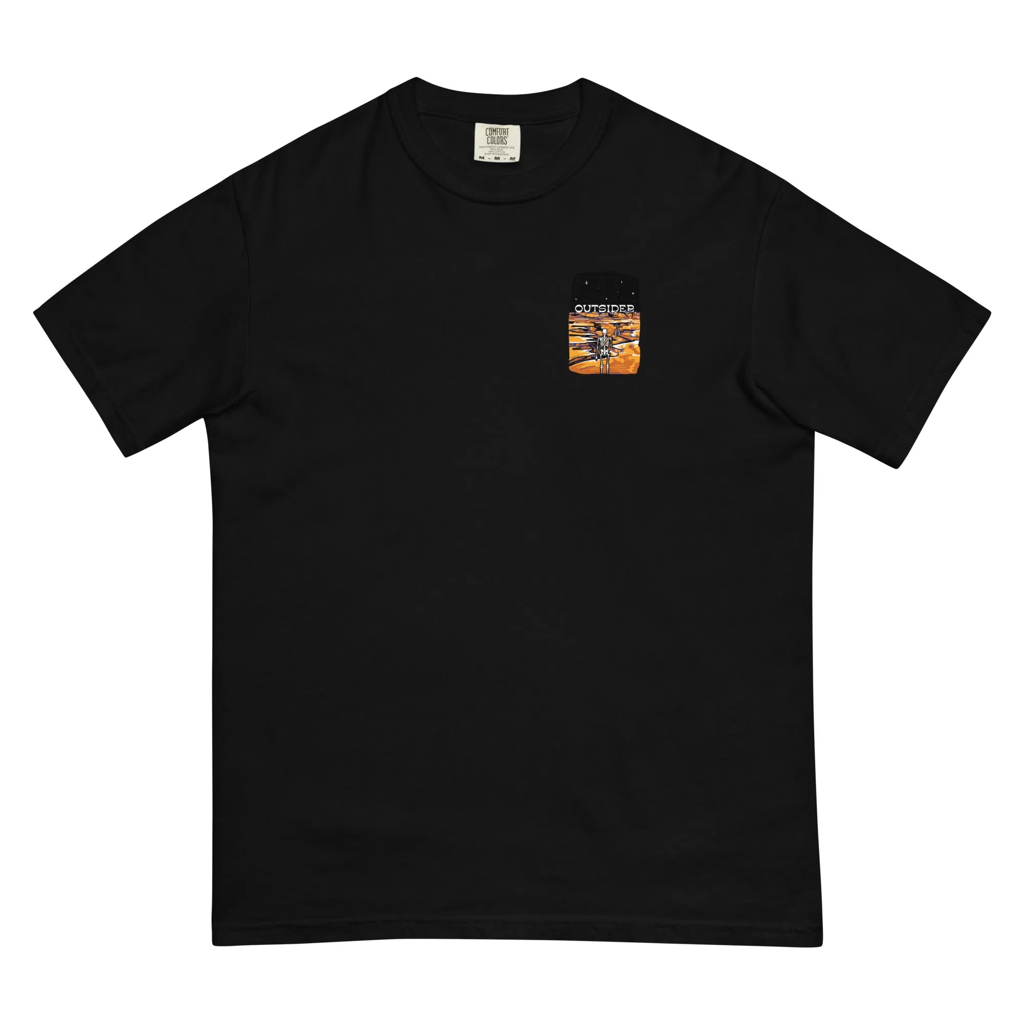 OUTSIDER Front & Back Print Comfort Colors Tee