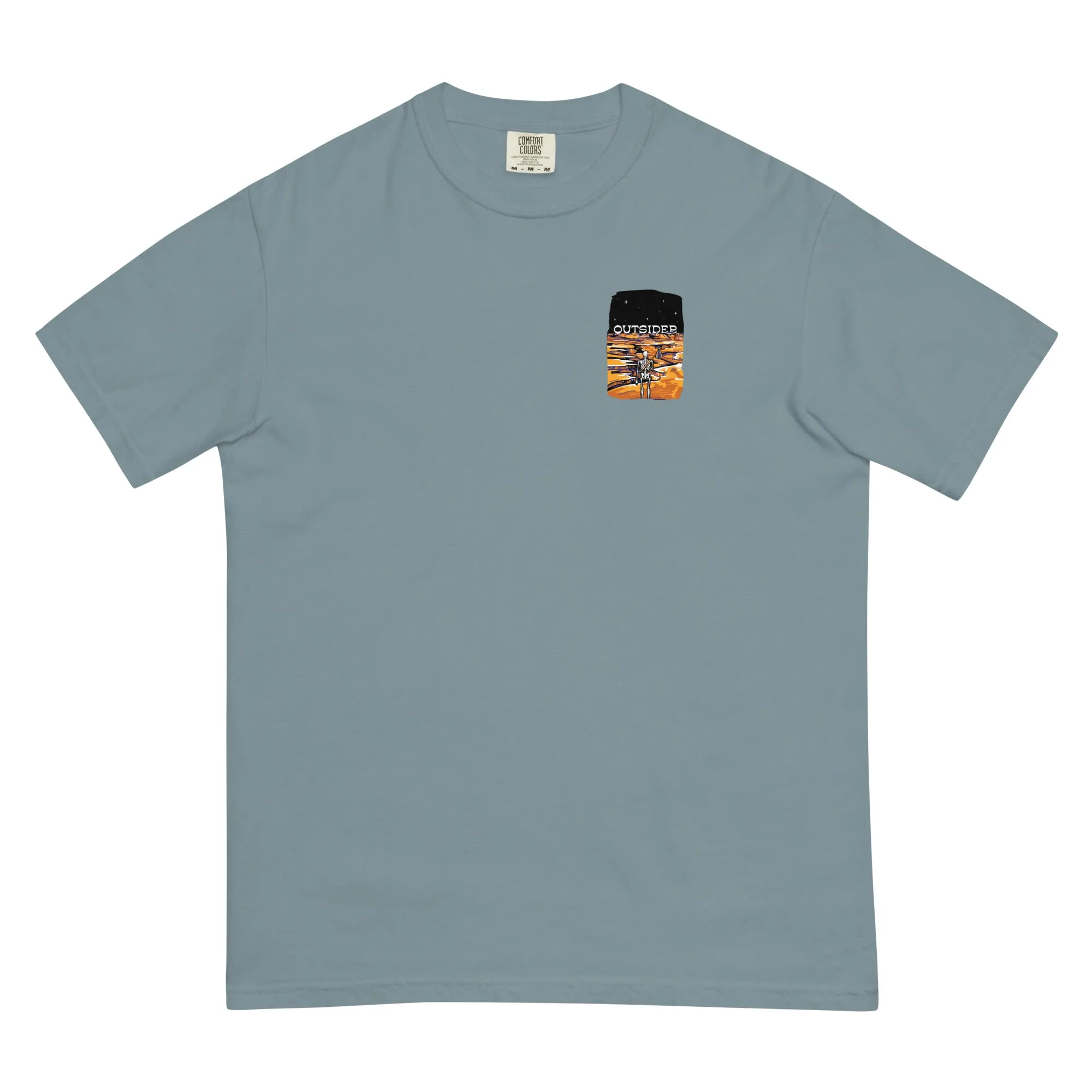 OUTSIDER Front & Back Print Comfort Colors Tee