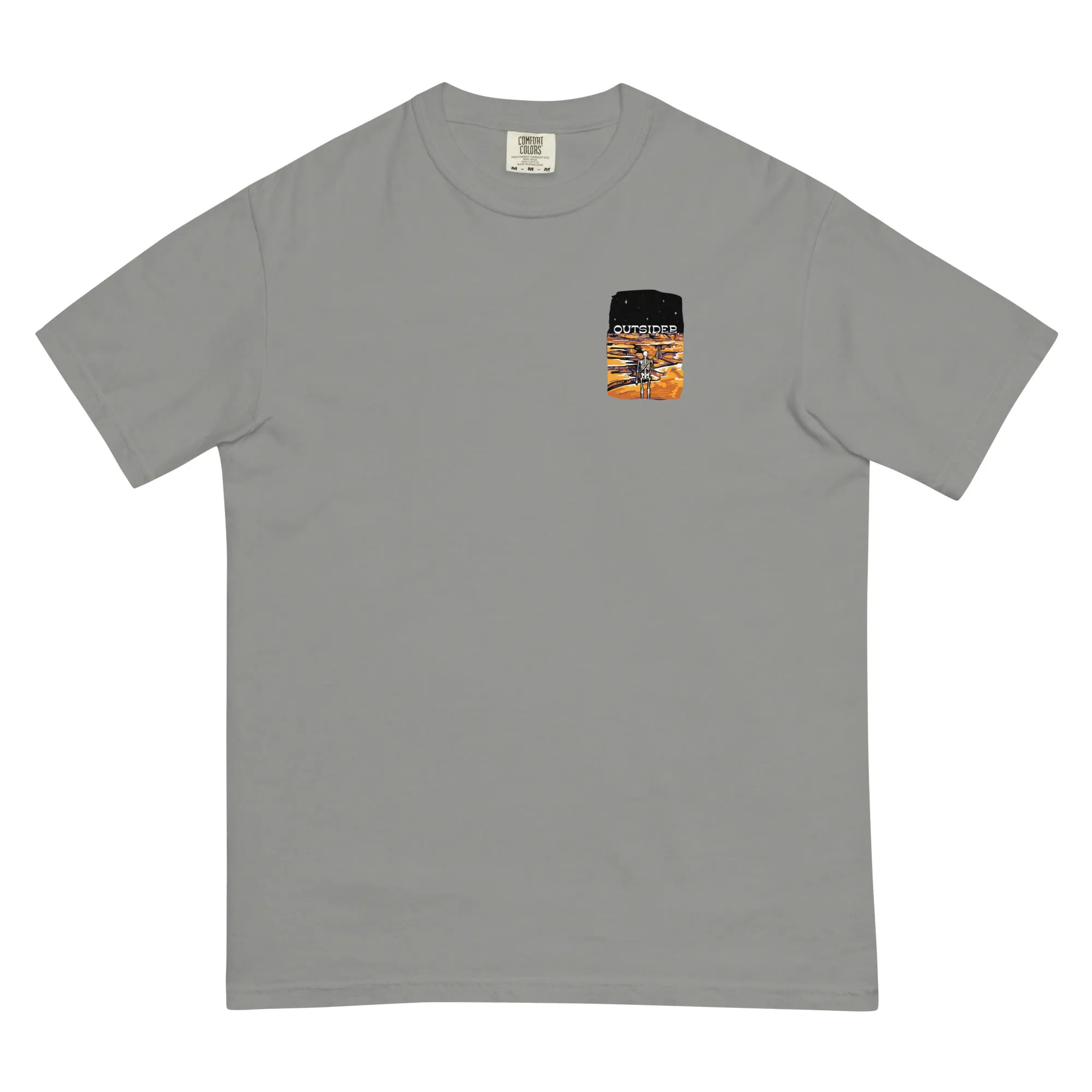 OUTSIDER Front & Back Print Comfort Colors Tee