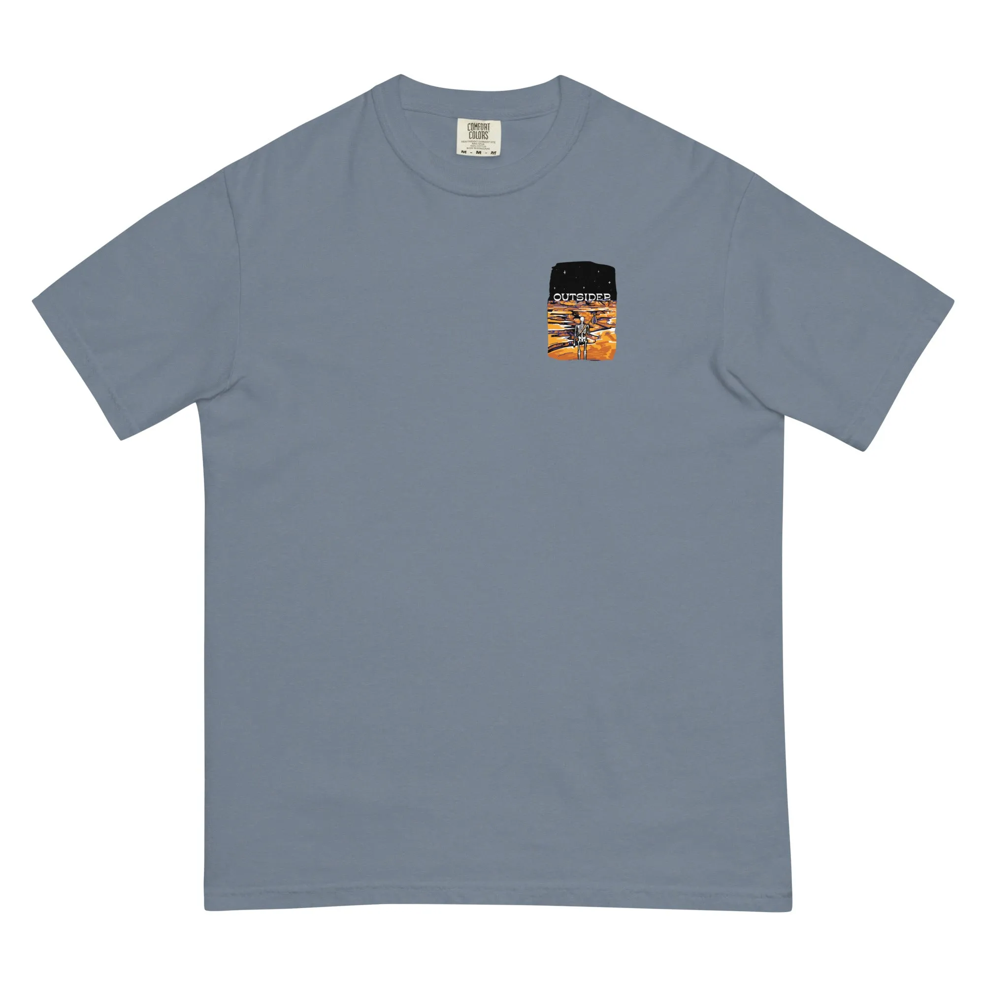 OUTSIDER Front & Back Print Comfort Colors Tee
