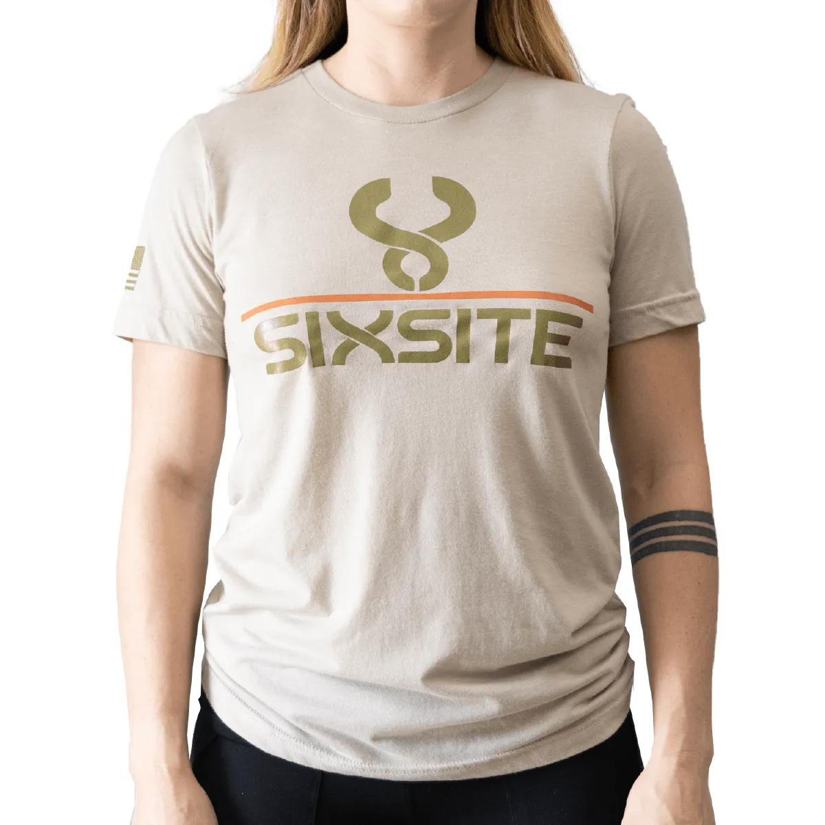 Outsider SIXSITE T-Shirt, Tan