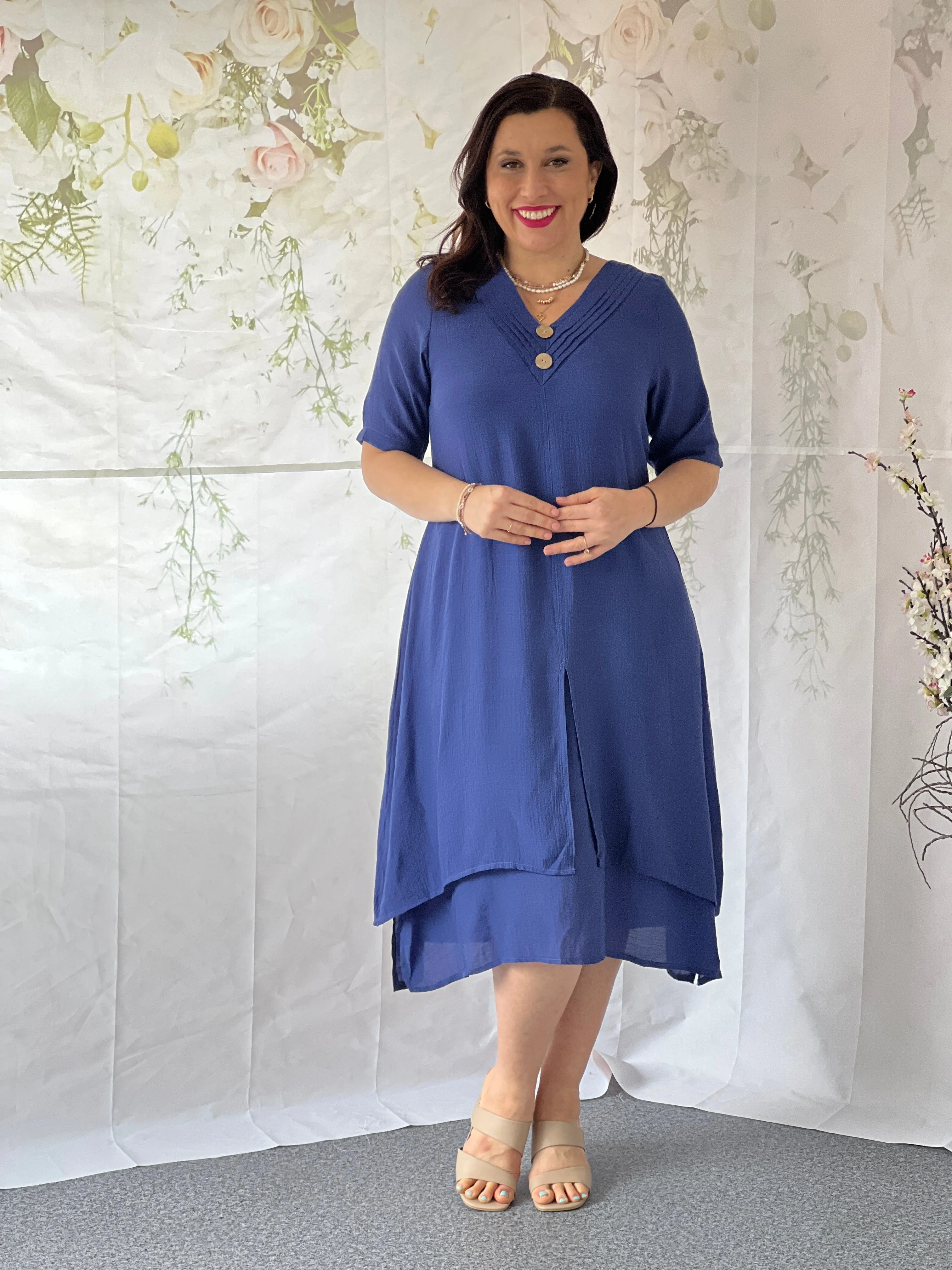Oxley Blue Layering Dress