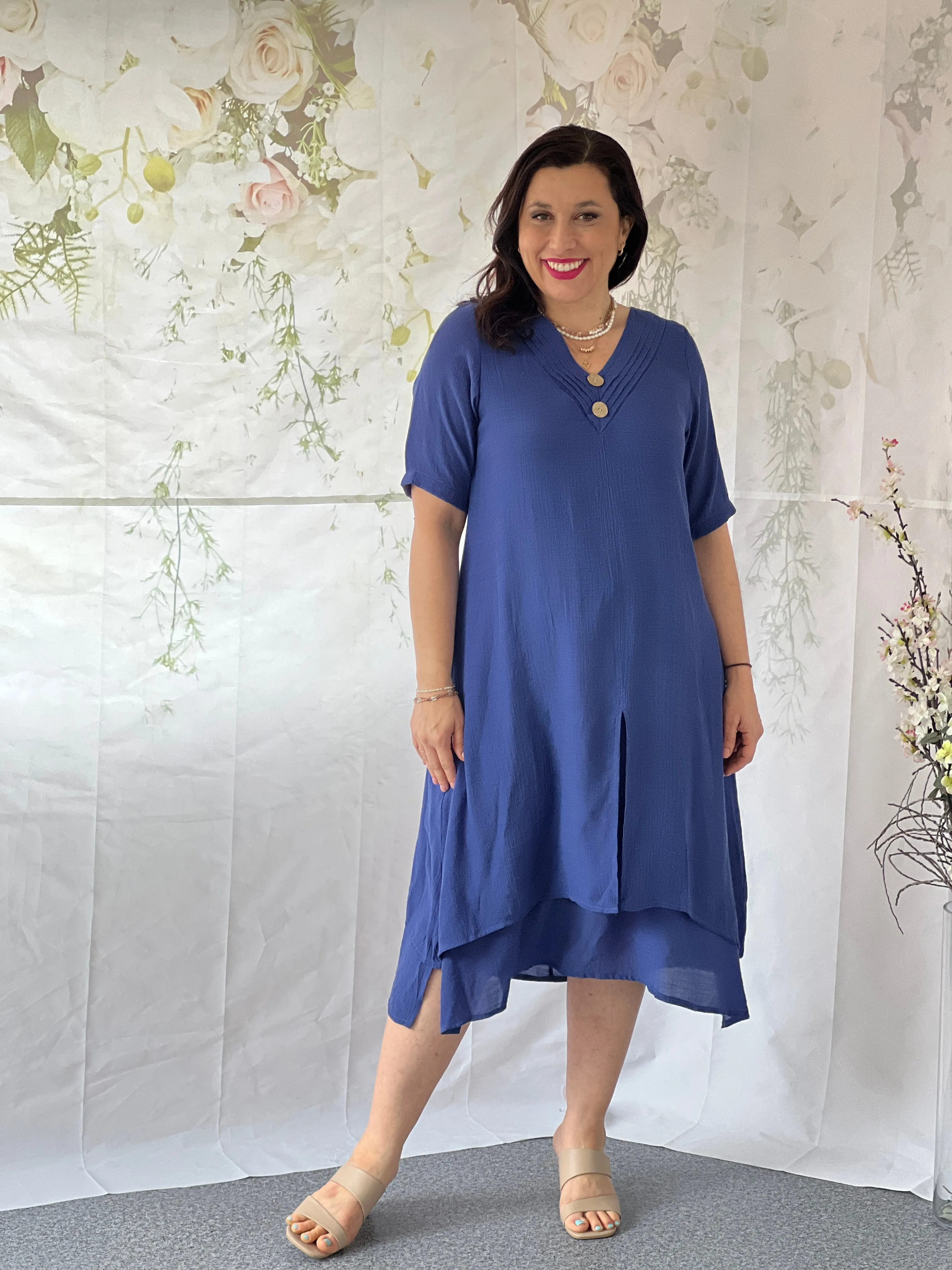 Oxley Blue Layering Dress