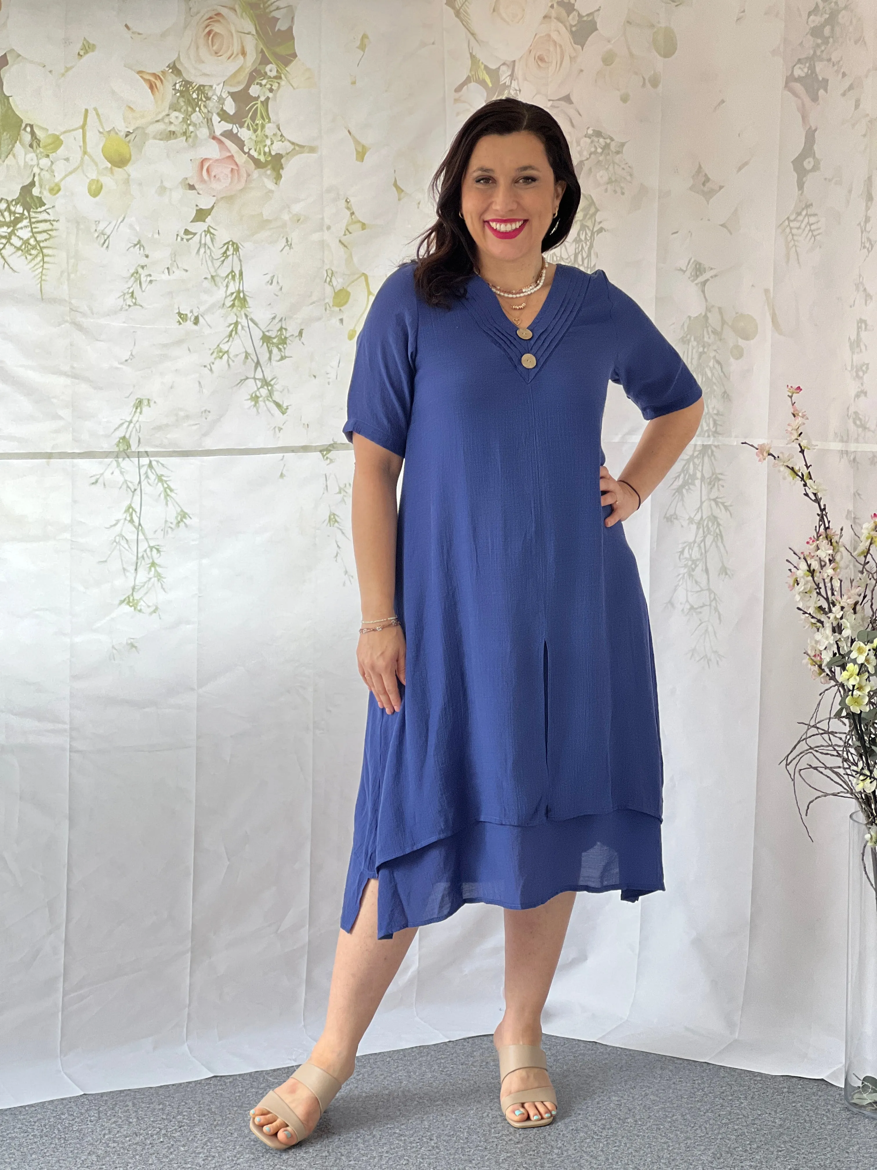 Oxley Blue Layering Dress