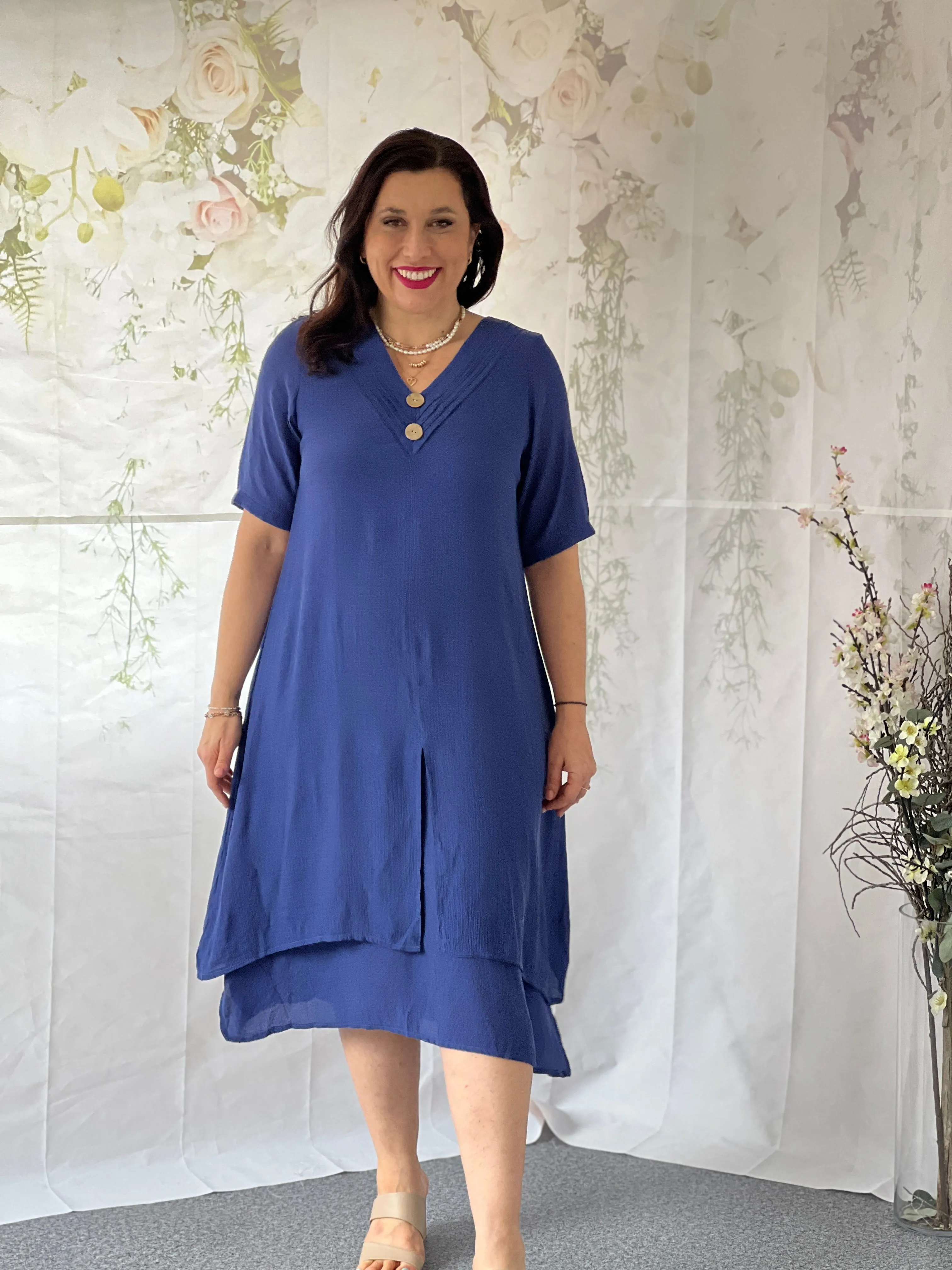 Oxley Blue Layering Dress