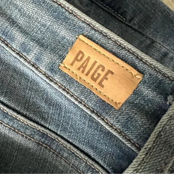 Paige Denim Kylie Crop Amabel Jeans Light Wash Size 26