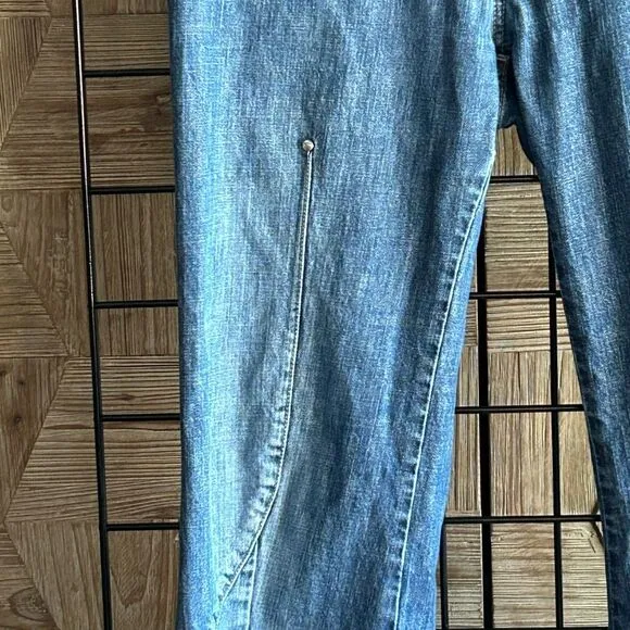 Parasuco Denim Legend Womens Jeans 30 Medium Wash Straight Vintage Preppy Retro