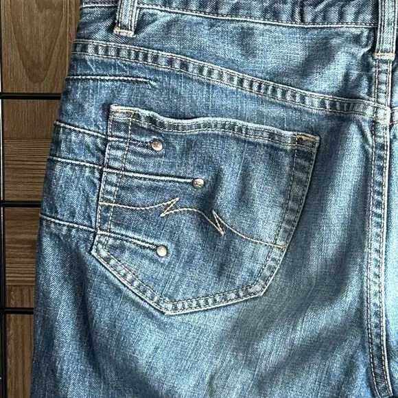 Parasuco Denim Legend Womens Jeans 30 Medium Wash Straight Vintage Preppy Retro