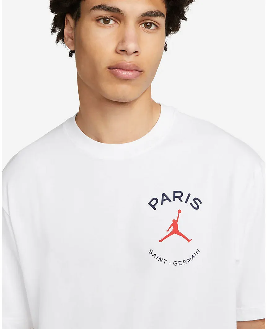 Paris Saint-Germain  Logo T-Shirt White