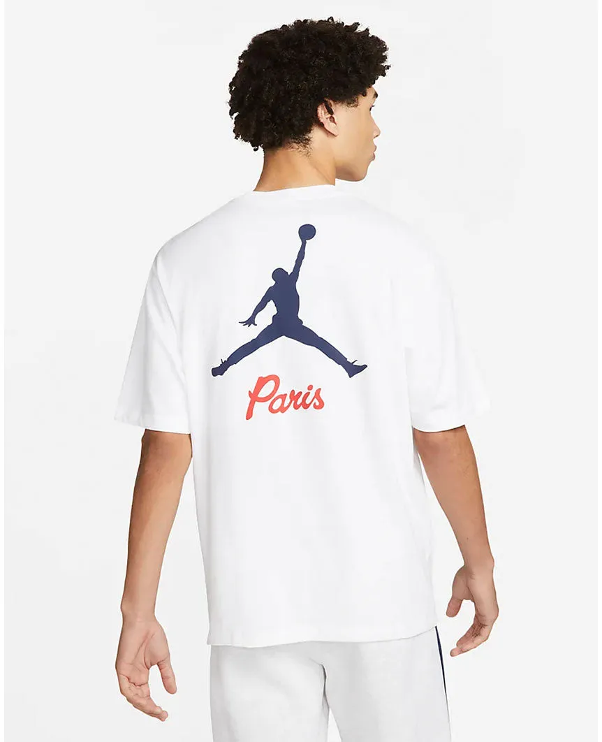 Paris Saint-Germain  Logo T-Shirt White