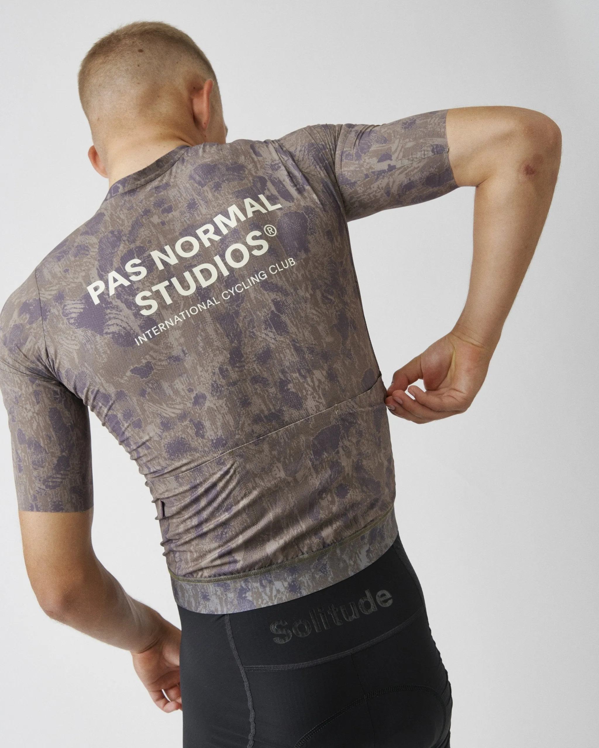 Pas Normal Studios - Solitude Late Drop Jersey - Deep Grey