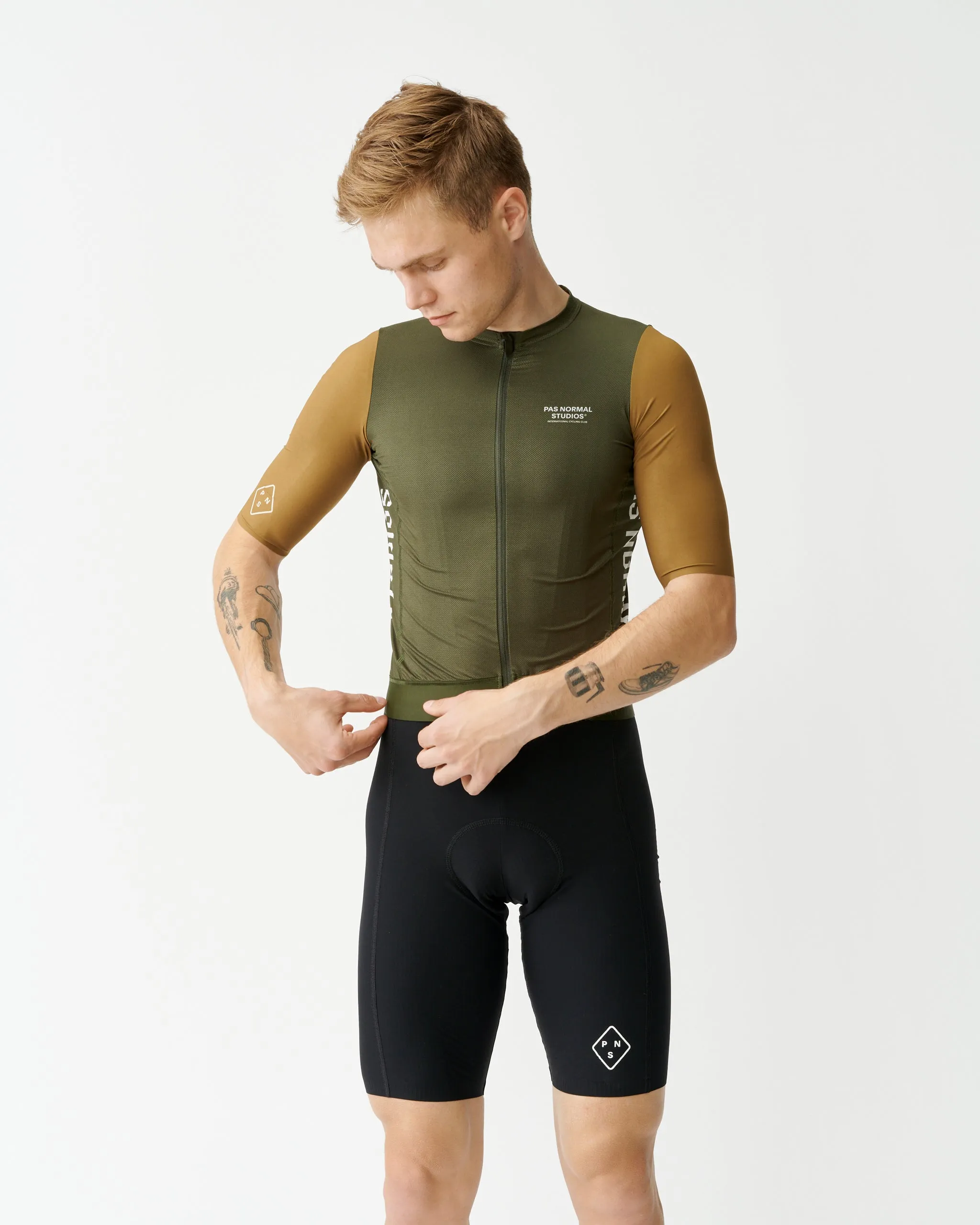 Pas Normal Studios - Solitude Midsummer Jersey - Olive