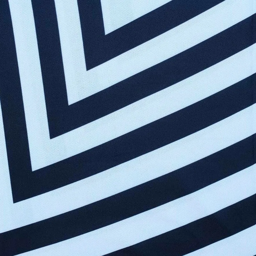 Pattern | Black & White Line Lifestyle Fishing Dress ★Pre-Order★
