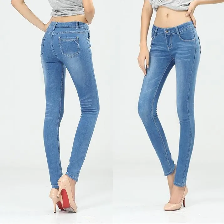 Pencil Denim Jeans