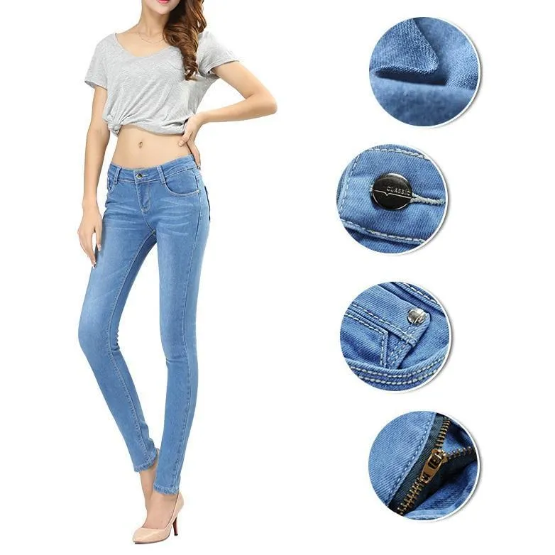 Pencil Denim Jeans