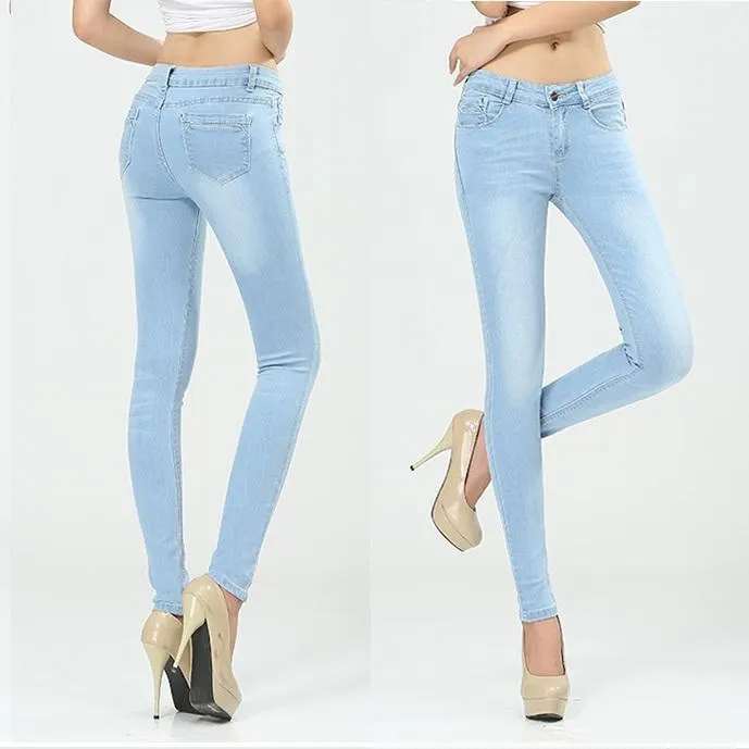 Pencil Denim Jeans