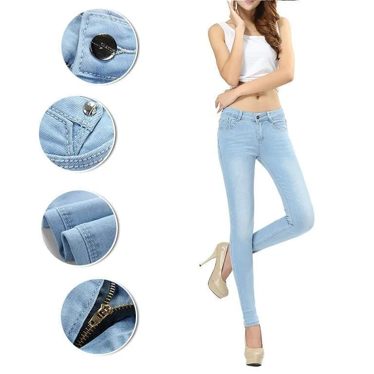 Pencil Denim Jeans