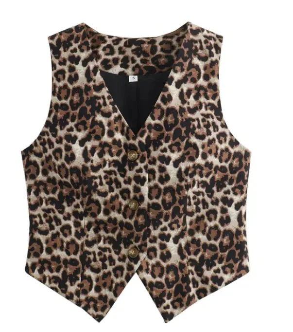 Personalized Fashion Animal Pattern Vest