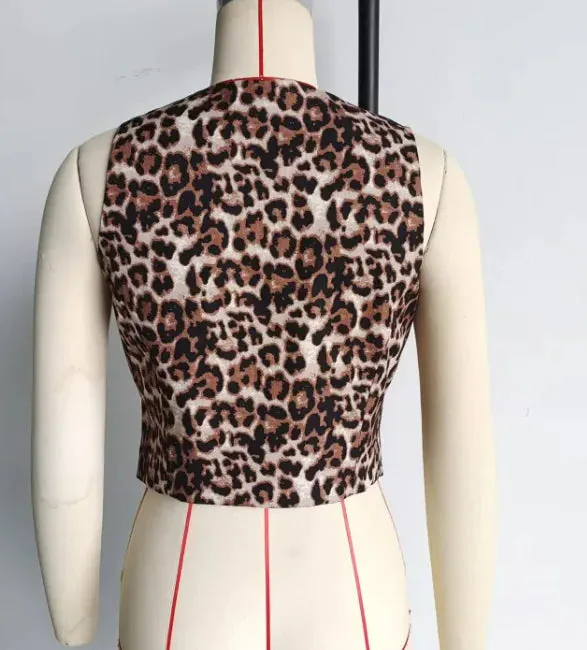 Personalized Fashion Animal Pattern Vest