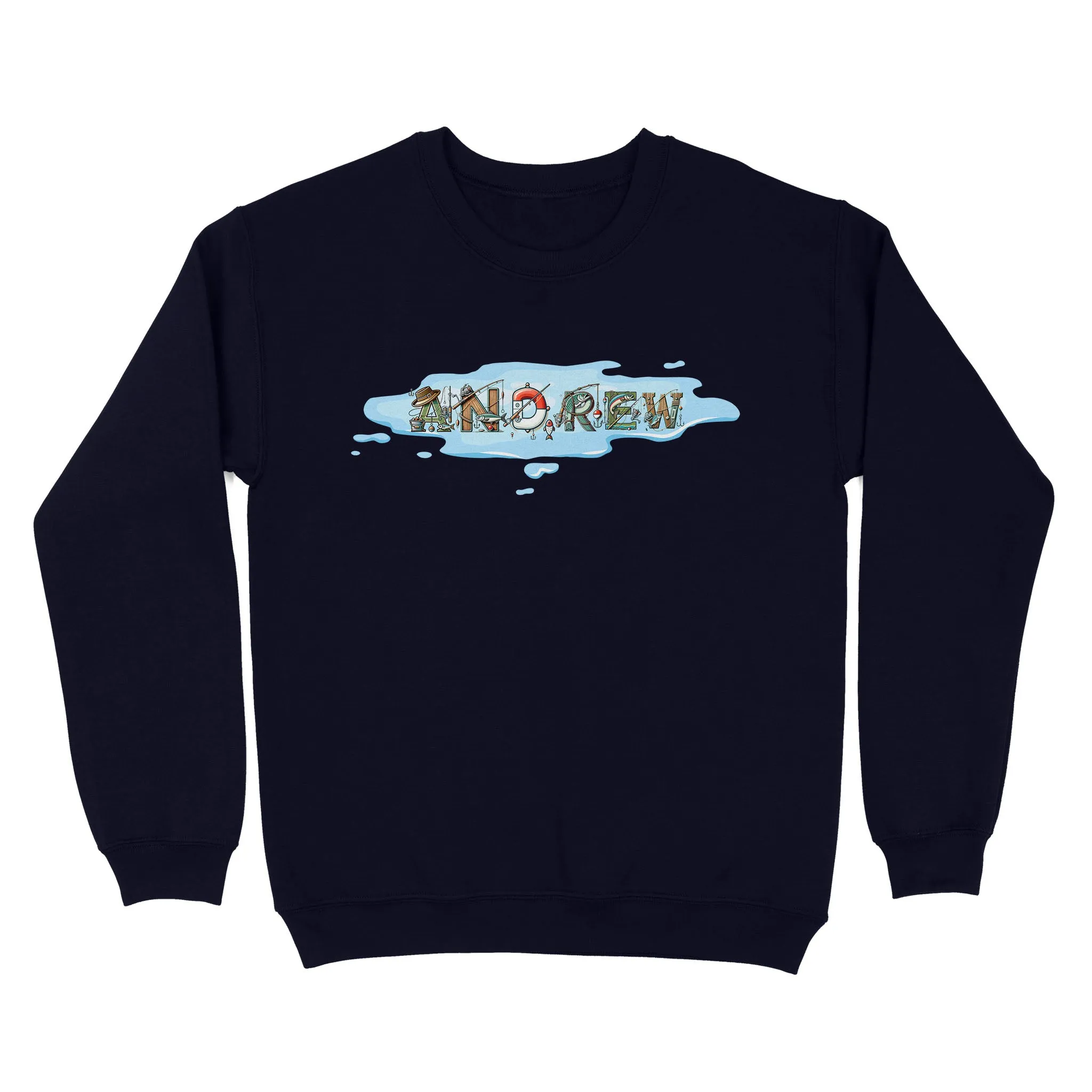 Personalized fishing shirts custom name fishing Sweatshirt