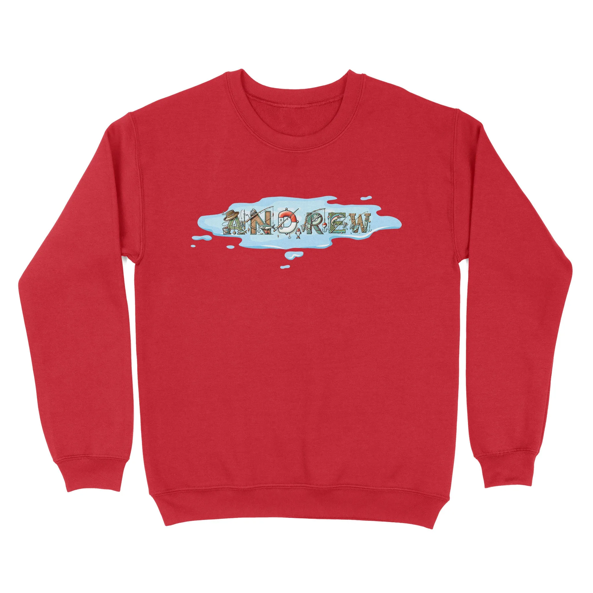 Personalized fishing shirts custom name fishing Sweatshirt