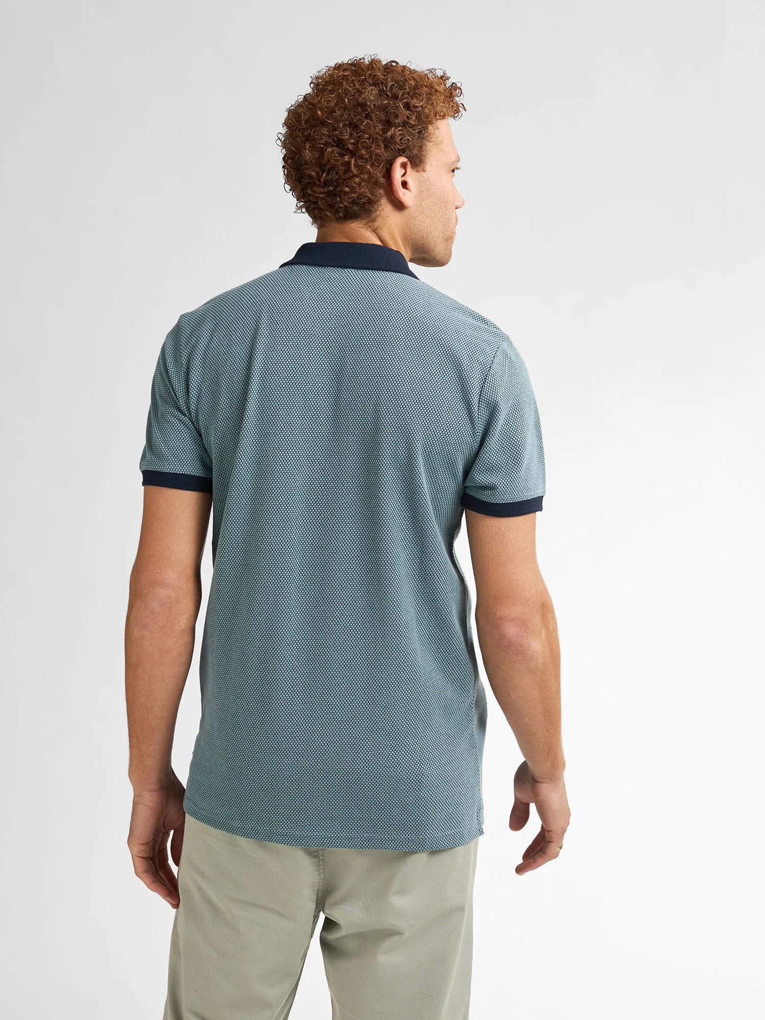 Petrol Industries 1/4 Zip Polo with Short Sleeve M1050-POL907