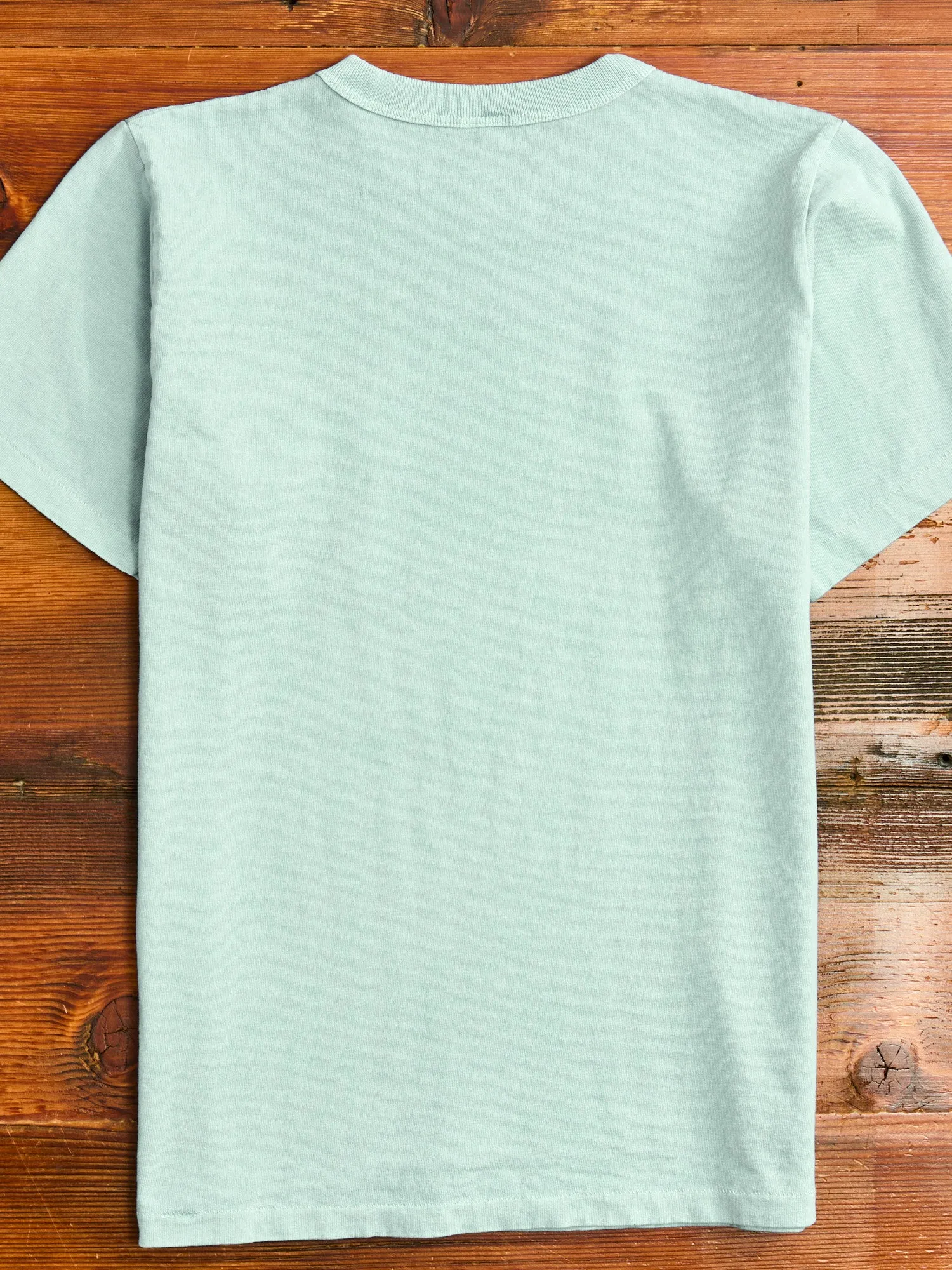 Pigment Dyed Pocket Tee in Nephrite