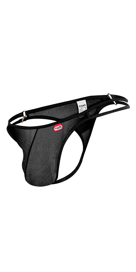 Pikante 1022 Rimini Thongs Black