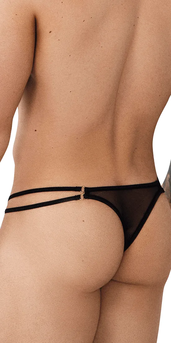 Pikante 1022 Rimini Thongs Black