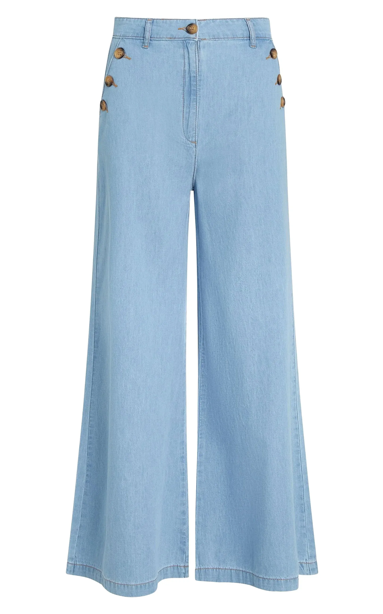 Pirla Pants Festa Light Denim Blue Tint