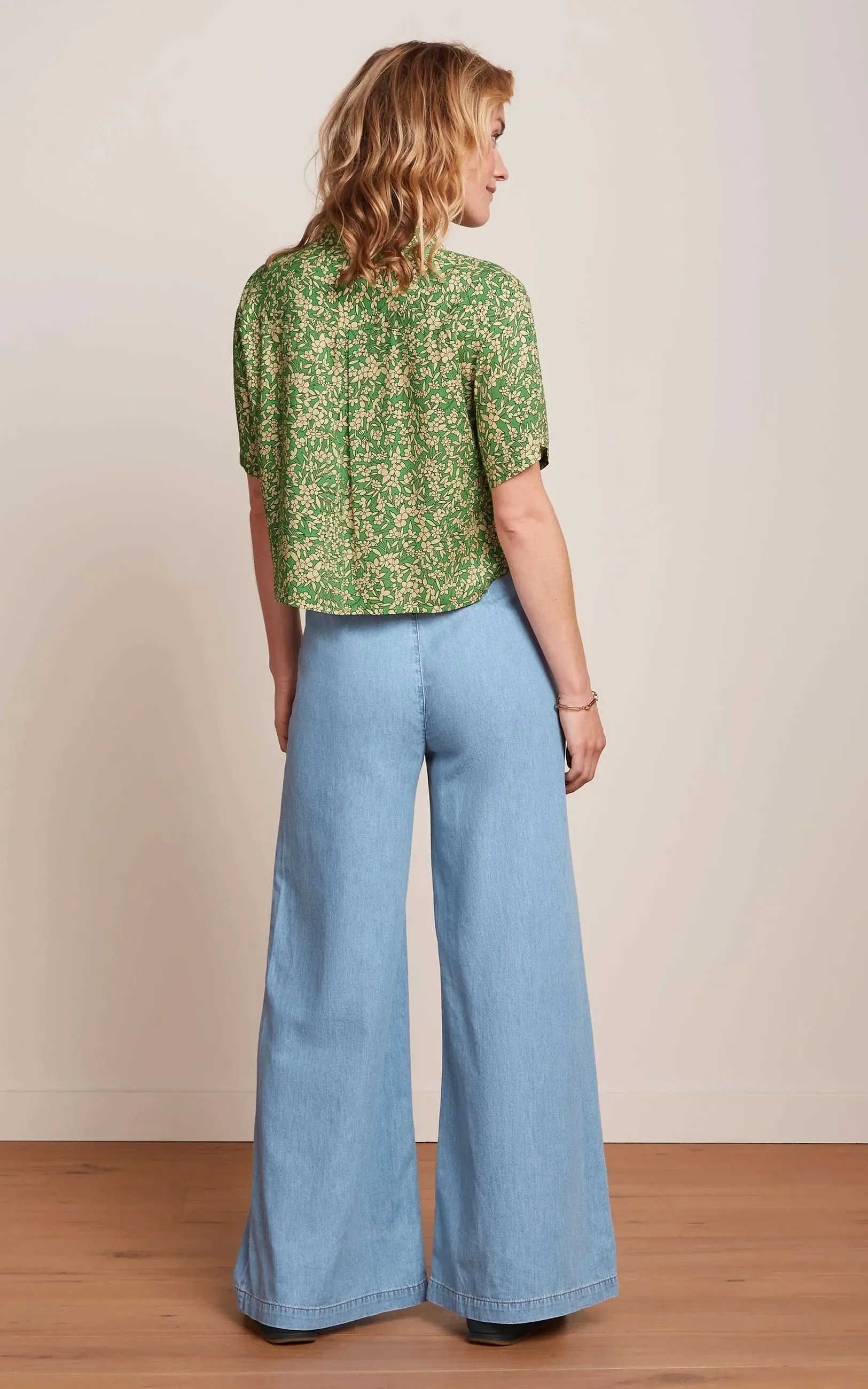 Pirla Pants Festa Light Denim Blue Tint