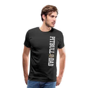 Pitbull Dad Men's Premium T-Shirt (CK1513 MM)