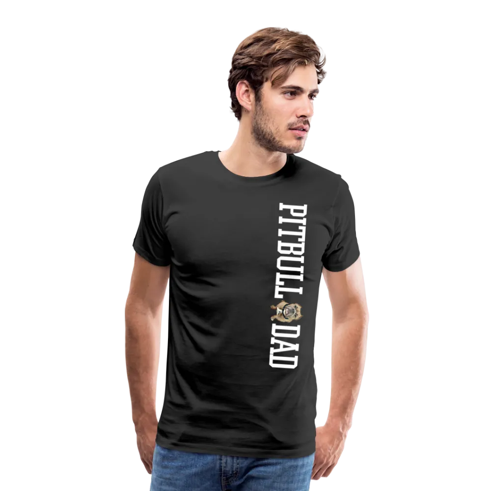 Pitbull Dad Men's Premium T-Shirt (CK1513 MM)