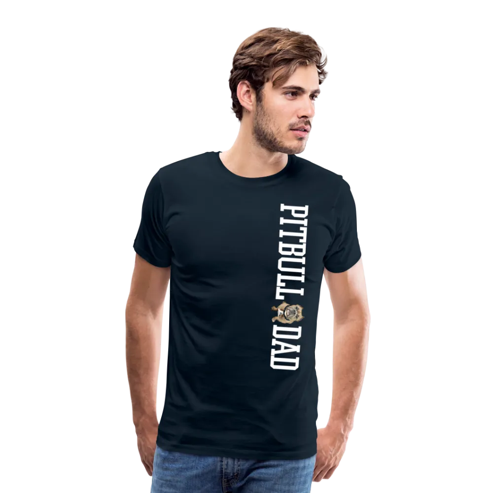 Pitbull Dad Men's Premium T-Shirt (CK1513 MM)