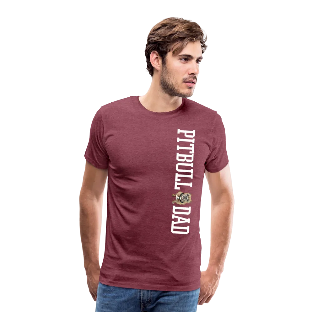 Pitbull Dad Men's Premium T-Shirt (CK1513 MM)