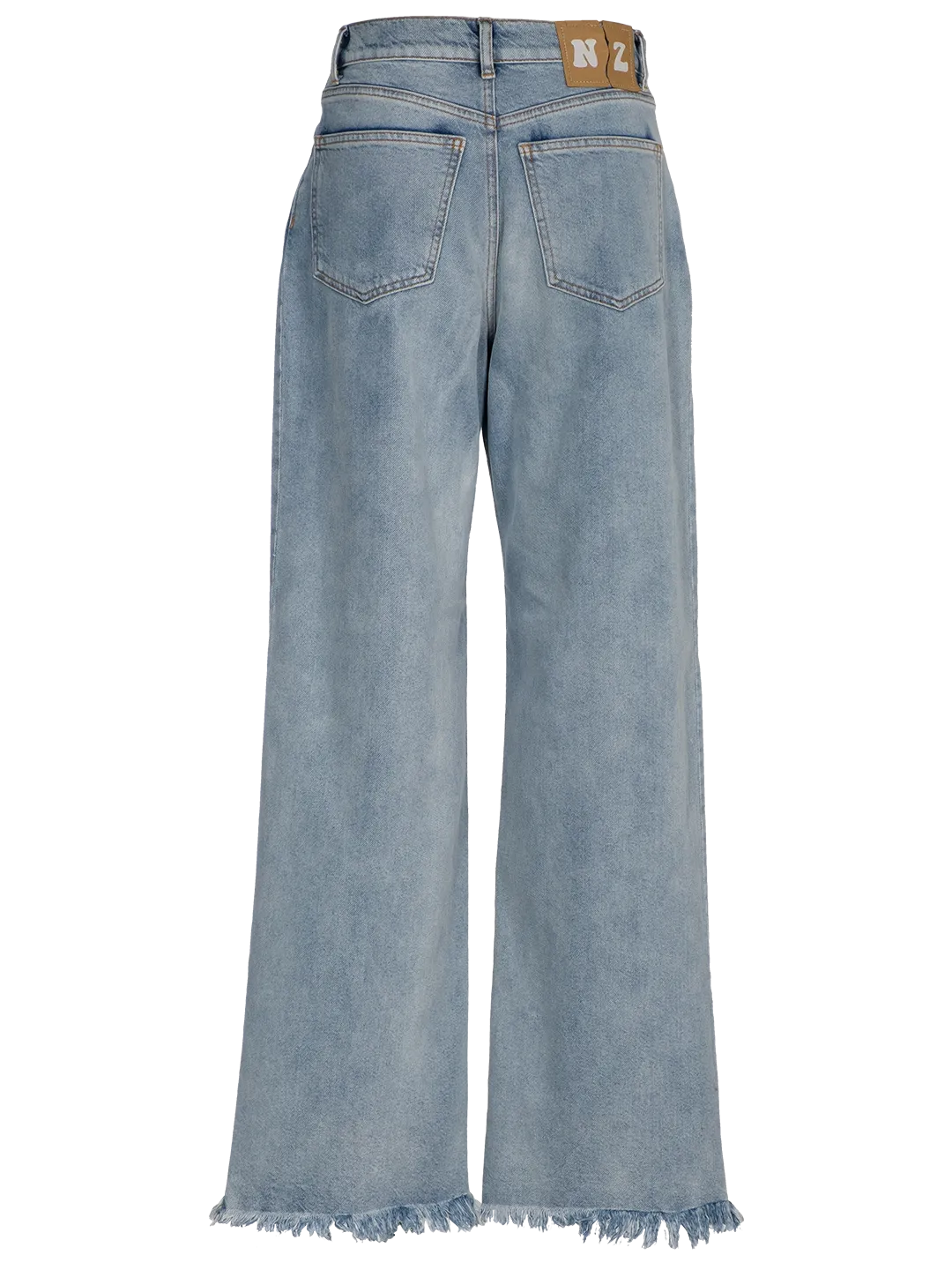 Pleated Waist Jeans