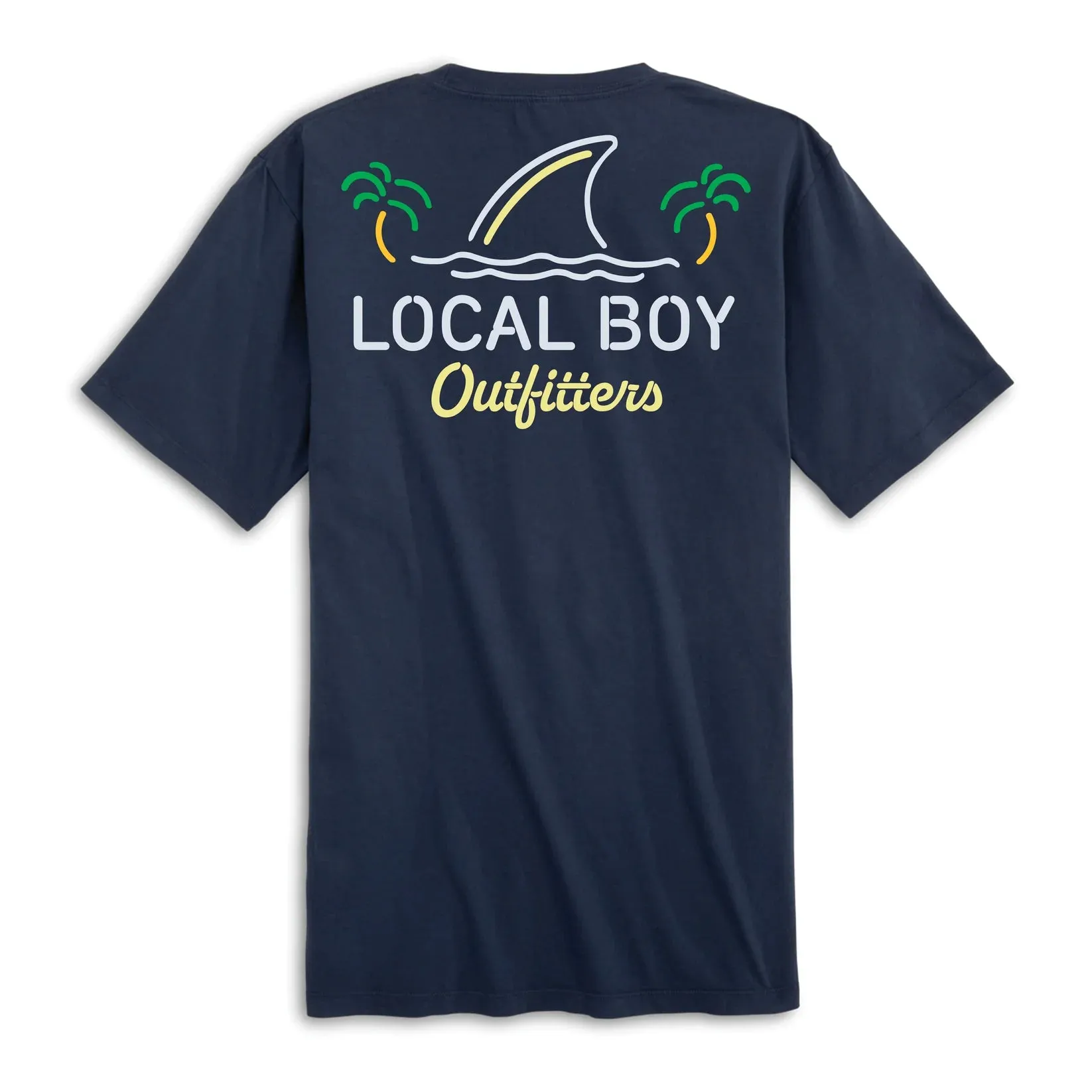 Pocket T-Shirt Shark Fin