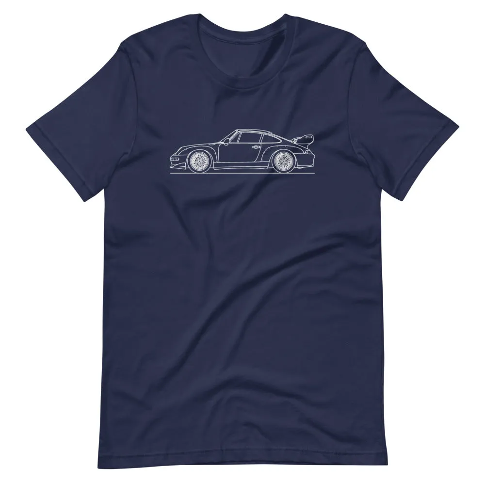 Porsche 911 993 GT2 silhouette T-shirt