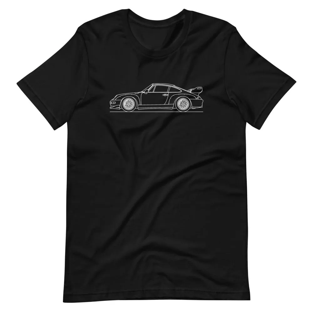 Porsche 911 993 GT2 silhouette T-shirt