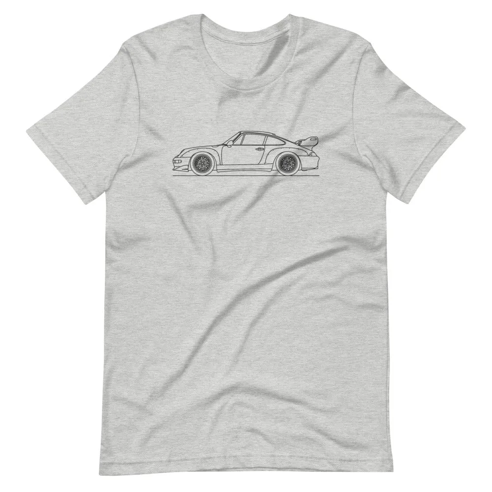 Porsche 911 993 GT2 silhouette T-shirt