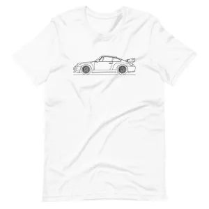 Porsche 911 993 GT2 silhouette T-shirt