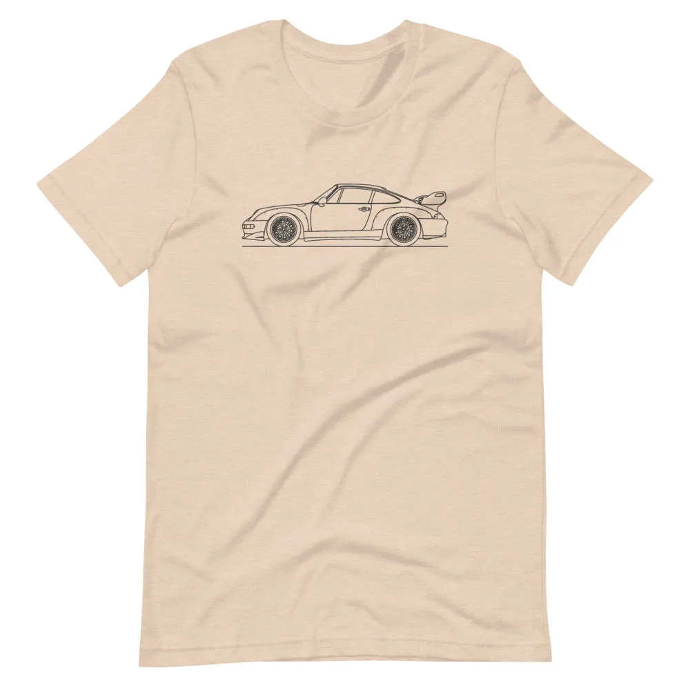 Porsche 911 993 GT2 silhouette T-shirt