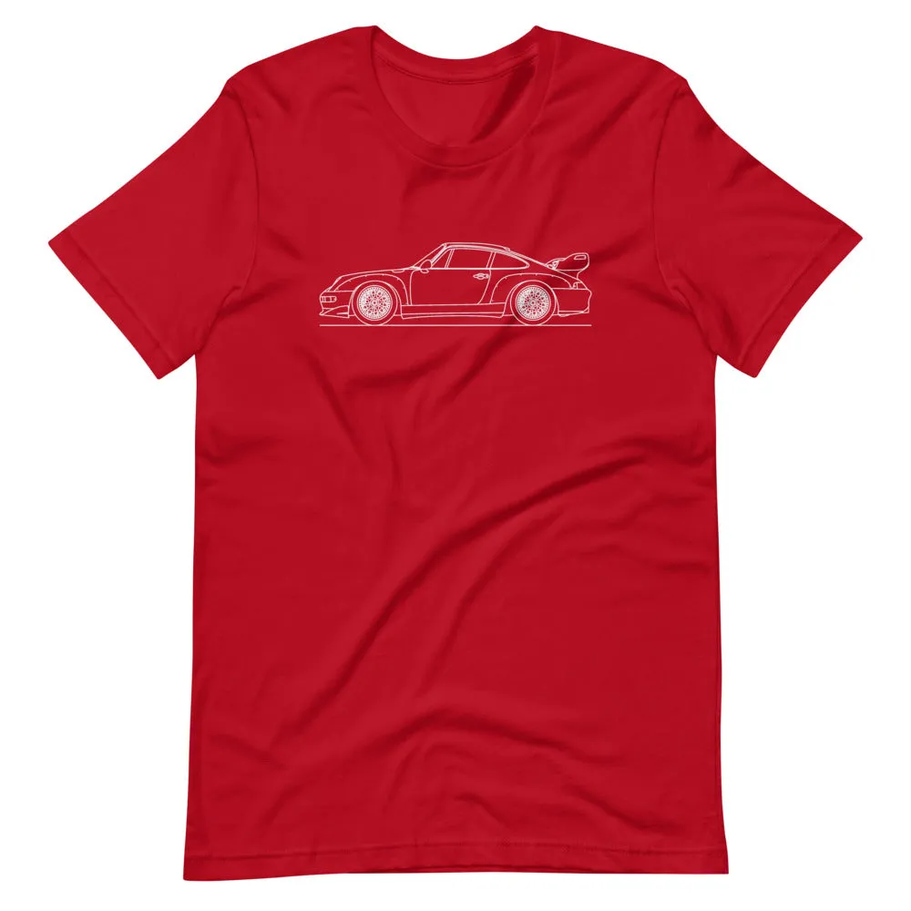 Porsche 911 993 GT2 silhouette T-shirt